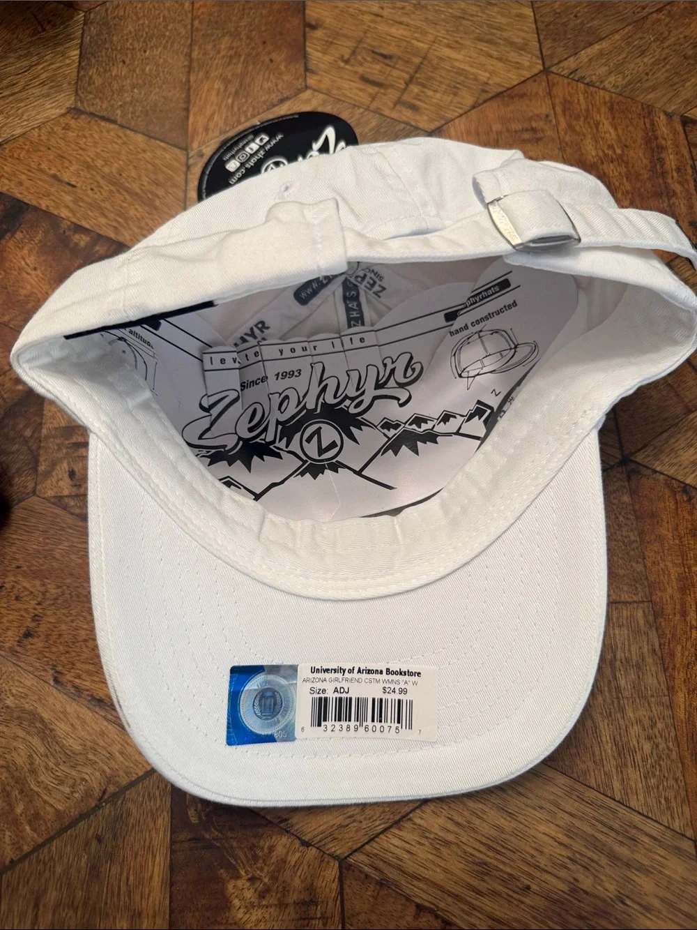 Arizona 'A' Logo Baseball Caps - Gray, Dark Gray, White